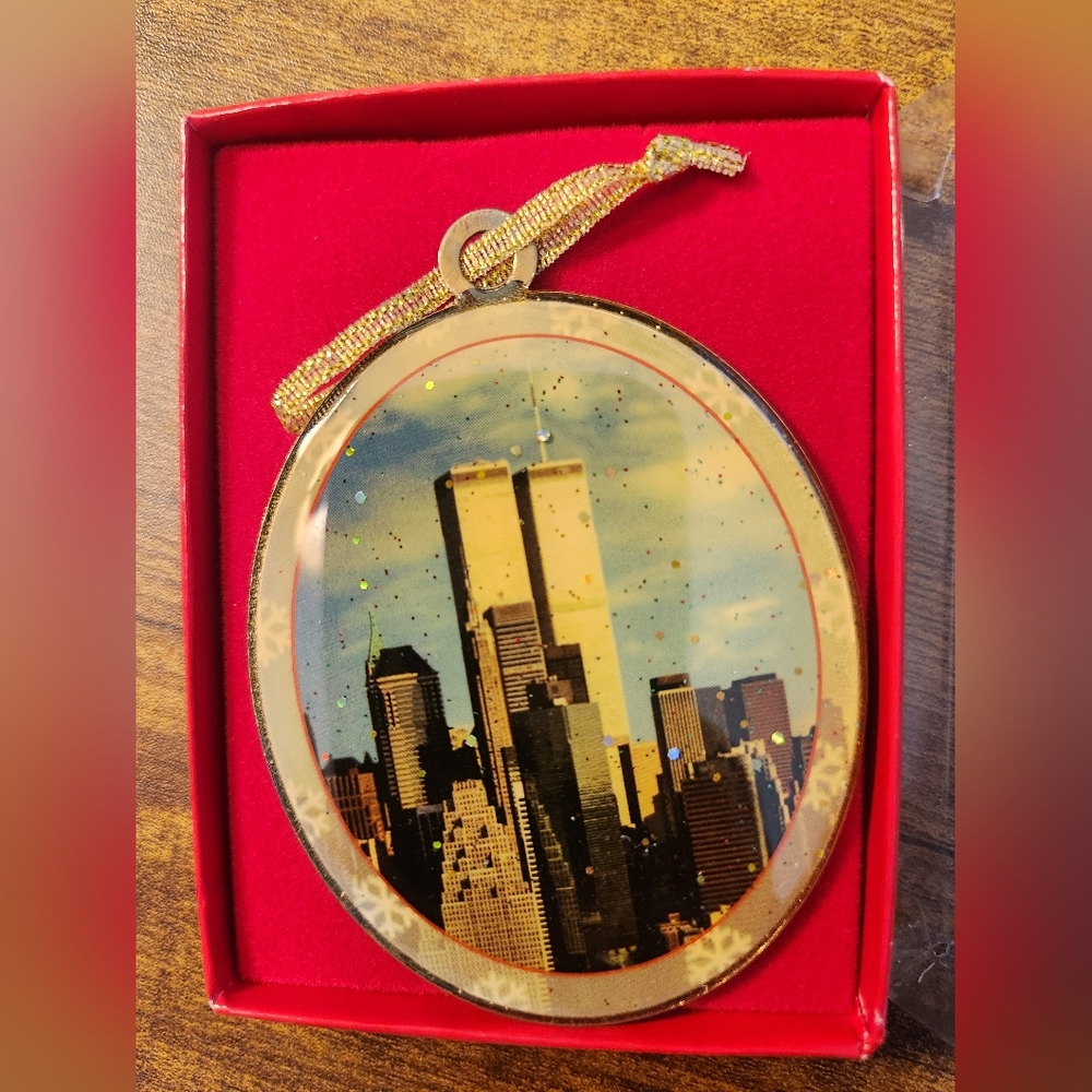 Christmas Ornament World Trade Center 2008 Tribute